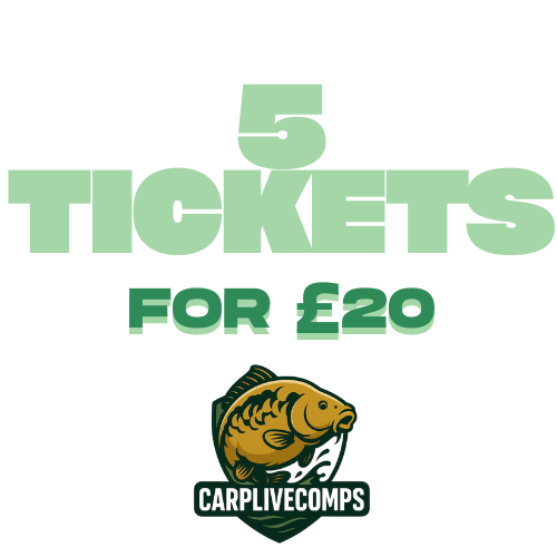 5 TICKETS for £20 - LIVE RAFFLE